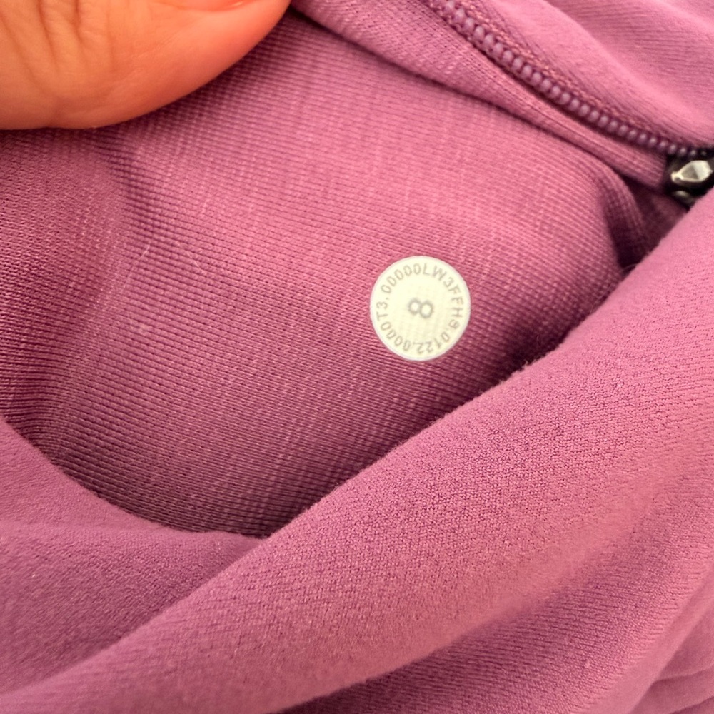 Lululemon Nulu Cropped Define Jacket in Vintage Plum - Picture 8 of 8
